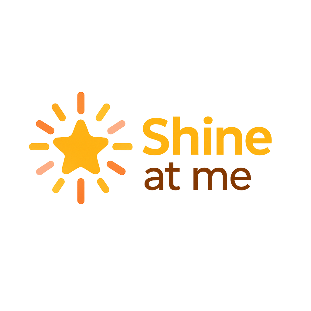 Logo shine at me